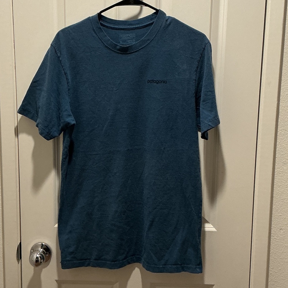 Patagonia Men's Teal Short Sleeve Tee